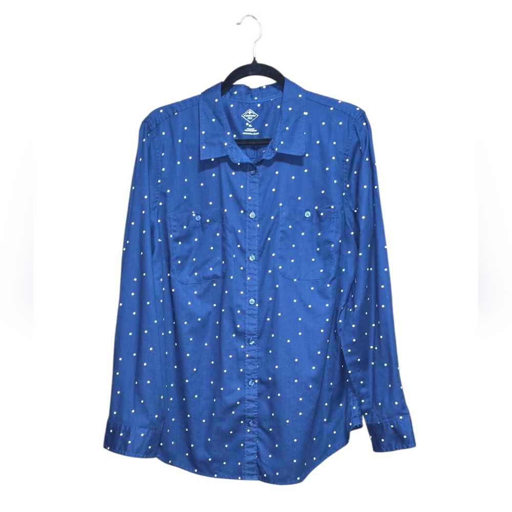 Womens St. John's Bay Button Up - Picture 2 of 9